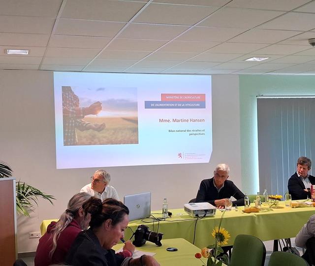 Bilan des récoltes 2025 - Accueil